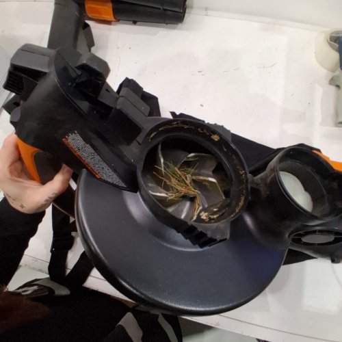 WORX TRIVAC 3-IN-ONE BLOWER/MULCHER/VACUUM WITH METAL IMPELLER AND COLLECTION BAG - 12AMP - 120V (MODEL: WG509) image 5