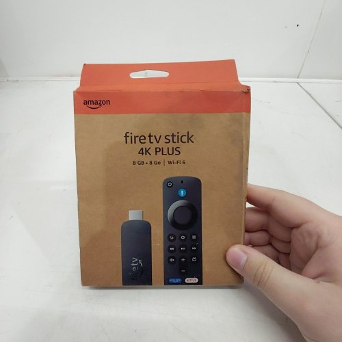 AMAZON FIRE TV STICK 4K PLUS FOR HD STREAMING WITH ALEXA VOICE REMOTE, & SMART HOME CONTROLS - 8GB - WI-FI 6 (MODEL: 662728) image 2