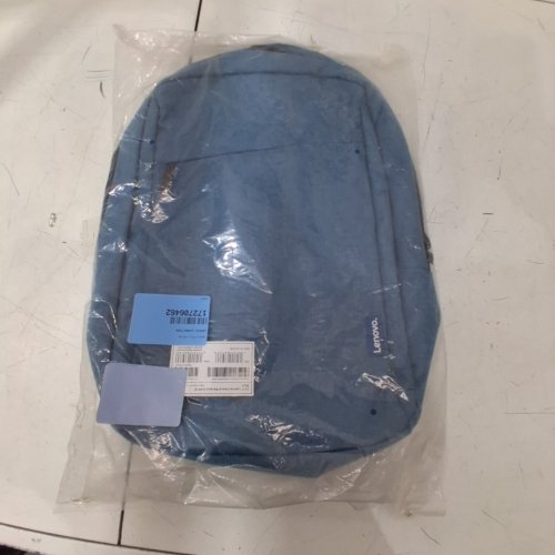 LENOVO B210 LIGHTWEIGHT WATER REPELLENT BACKPACK WITH 15.6" LAPTOP POCKET - BLUE image 2