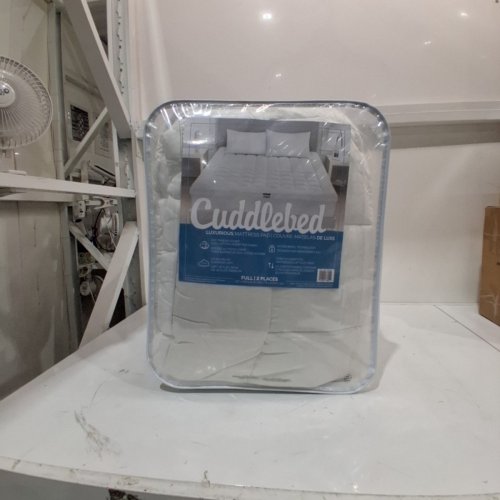 CUDDLEBED LUXURIOUS MATTRESS PAD - FULL - 54''X 75'' X 2.5'' - WHITE (MODEL:283566) image 2