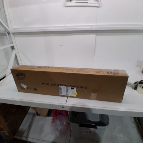 GARVEE HEAVY DUTY METAL NO BOX SPRING LOW PRROFILE BED FRAME - TWIN - BLACK (MODEL: PHO_0YI0T3N5) image 5