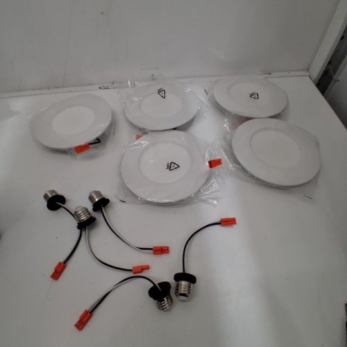 5PK ANWIO LED RECESSED LIGHT - 6" - 120 V - 10W - 1000 LM - WHITE (MODEL: AN-DLB11-D610T-1000 120) image 3