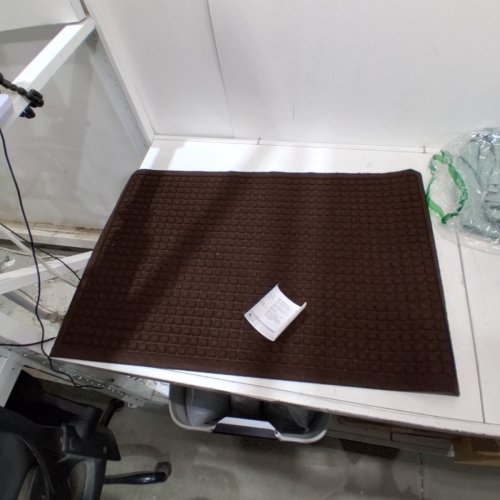 GORILLA GRIP NON-SLIP DOORMAT - 24" X 36" - BROWN image 2