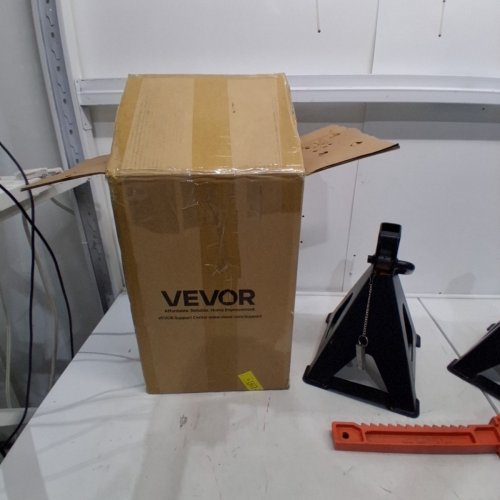 2PK JACK STANDS - 6 TONS - 14"-23" - BLACK/RED (MODEL: HM6141C) image 4