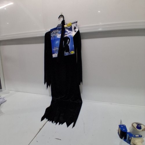 2PC PHANTOM OF DARKNESS COSTUME SET - BIG/LG (10-12) - BLACK (ITEM: 13126 L) image 3