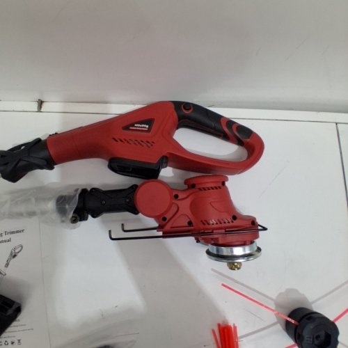 MTIOLHIG CORDLESS STRING TRIMMER - COMPATIBLE WITH MILWAUKEE 18V BATTERIES - *TOOL ONLY* - RED (MODEL: CORDLESS STRING TRIMMER) image 6