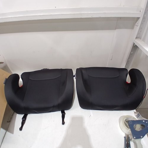 2PK DIONO SOLANA NO LATCH BACKLESS BOOSTER CAR SEAT SET WITH CUPHOLDERS AND REMOVABLE WASHABLE COVERS - FOR KIDS 40-120LBS - BLACK (MODEL: 32123-NA-01) image 3