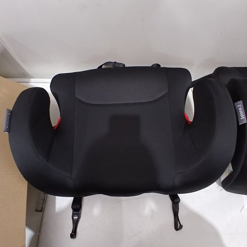 2PK DIONO SOLANA NO LATCH BACKLESS BOOSTER CAR SEAT SET WITH CUPHOLDERS AND REMOVABLE WASHABLE COVERS - FOR KIDS 40-120LBS - BLACK (MODEL: 32123-NA-01) image 4