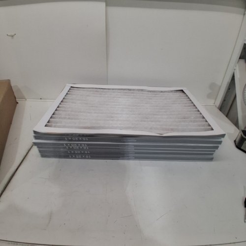 6PK AMAZON BASICS MERV 5 AC FURNACE AIR FILTERS - 16" X 25" X 1" - WHITE image 2