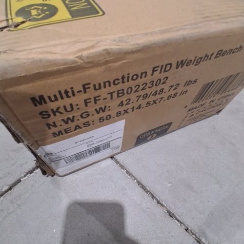 FINER FORM MULTI-FUNCTIONAL BENCH FOR FULL ALL-IN-ONE BODY WORKOUT - 58" - RED/BLACK (MODEL:FF-TB022302) image 2