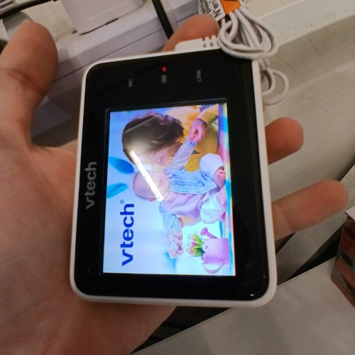 VTECH SMART WIFI REMOTE ACCESS VIDEO BABY MONITOR WITH SUPER-SLIM DISPLAY - 2.8” - 1080P-WHITE (MODEL: VIPRB-RM2751) image 2