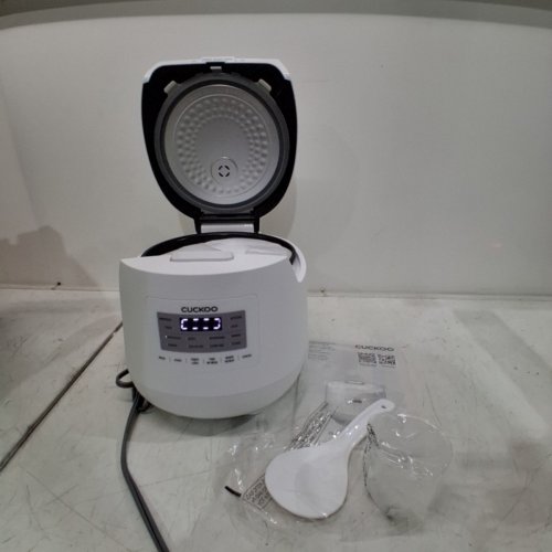 CUCKOO MICOM RICE COOKER AND WARMER WITH NONSTICK INNER POT AND 11 MENU MODES - 6 CUP CAP - WHITE (MODEL: CR-0641F) image 2
