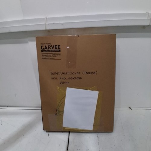 GARVEETECH ELONGATED ROUND TOILET SEAT - OSFM - WHITE (MODEL:7PVWP) image 4