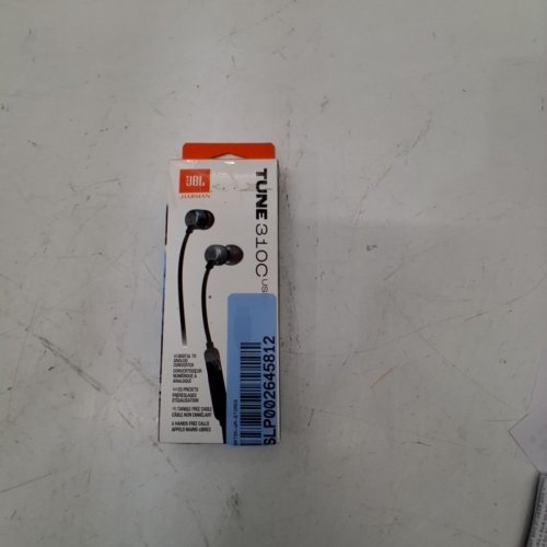 JBL TUNE 310C WIRED HEADPHONES WITH FLAT CABLE AND 3 BUTTON REMOTE AND MICROPHONE - USB-C - BLACK image 5