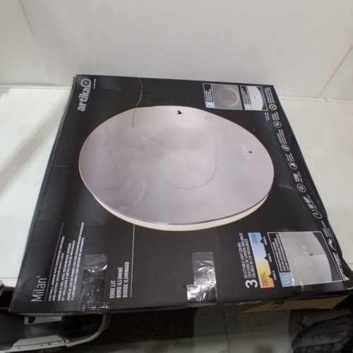 ARTIKA MILAN 3 COLOR PRESET EDGE LIT INTEGRATED DEFOGGER LED WALL MIRROR - 28" - 3000K - 5000K (MODEL: 1937960) image 4