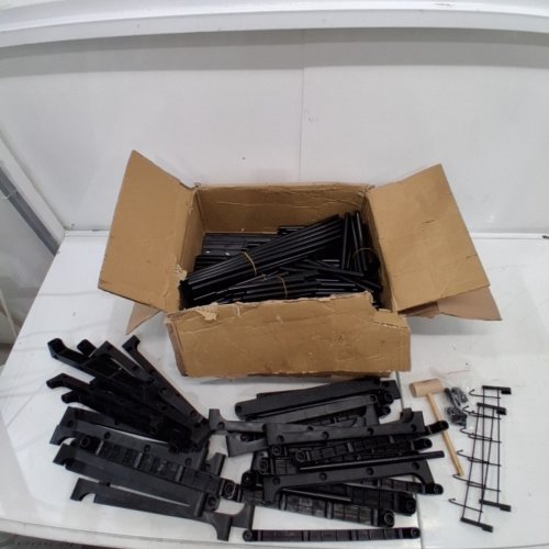 VTRIN 10-TIER NARROW SHOE RACK - HOLDS 20-25 PAIRS, 17" X 12" X 79" - BLACK image 4