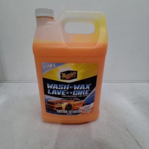 MEGUIAR'S WASH & WAX CAR WASH SOAP - 3.78L - CITRUS image 2