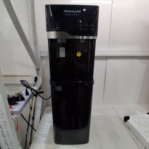 FRIGIDAIRE 3-IN-1 BOTTOM LOAD HOT/COLD WATER COOLER BUILT-IN BULLET ICE MAKER - 50 GAL - BLACK (MODEL: EFWC534-BLACK) image 2