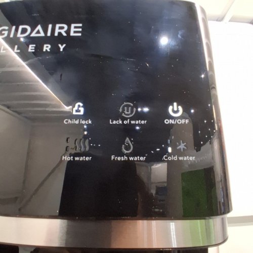 FRIGIDAIRE 3-IN-1 BOTTOM LOAD HOT/COLD WATER COOLER BUILT-IN BULLET ICE MAKER - 50 GAL - BLACK (MODEL: EFWC534-BLACK) image 3