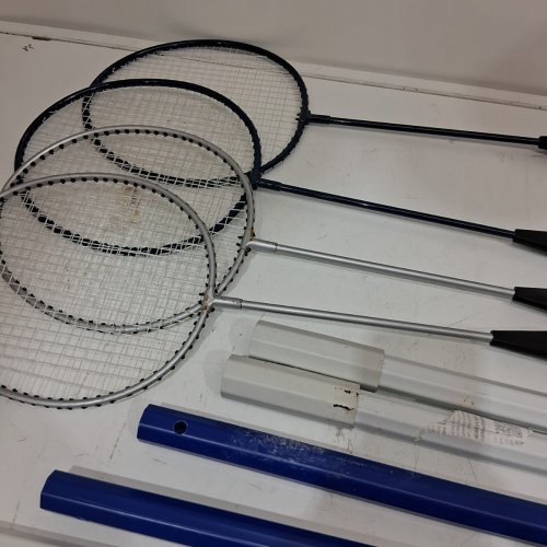 FRANKLIN FAMILY BADMINTON SET - BLUE/SILVER - (MODEL: 50500X) image 4
