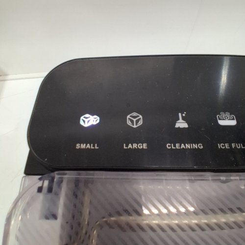 EUHOMY SELF-CLEANING BULLET COUNTERTOP PORTABLE ICE MAKER - MAKES 27LB PER DAY - BLACK (MODEL: IMB1008CA-UL) image 2