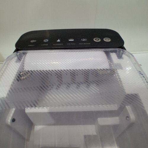 EUHOMY SELF-CLEANING BULLET COUNTERTOP PORTABLE ICE MAKER - MAKES 27LB PER DAY - BLACK (MODEL: IMB1008CA-UL) image 6