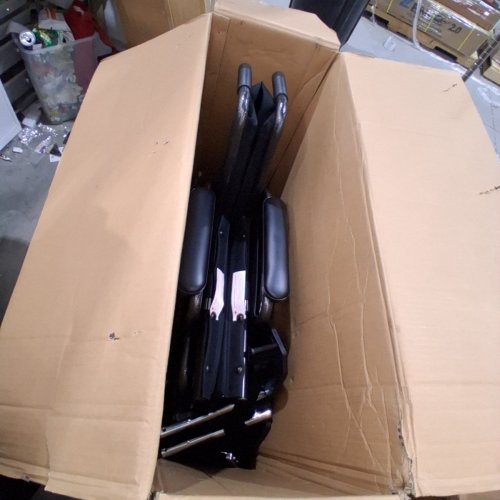 MEDLINE STRONG AND STURDY WHEELCHAIR WITH SWING AWAY LEG RESTS AND 16'' SEAT (MODEL:K1166N22S) image 2