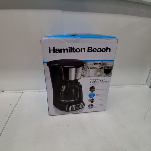 HAMILTON BEACH PROGRAMMABLE COFFEE MAKER - 12CUP - BLACK (MODEL: 49630JC) image 5