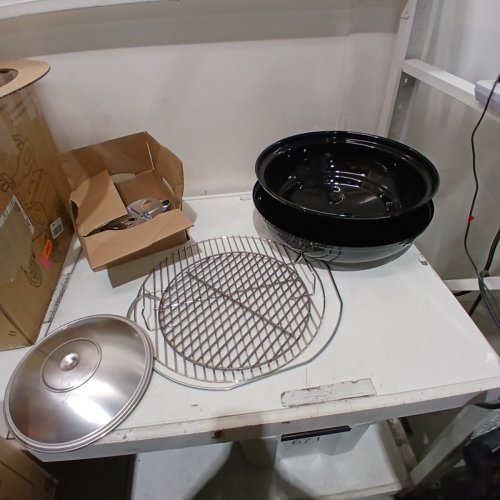 WEBER JUMBO JOE 18" PORTABLE CHARCOAL GRILL - BLACK (MODEL: 1211001) image 2