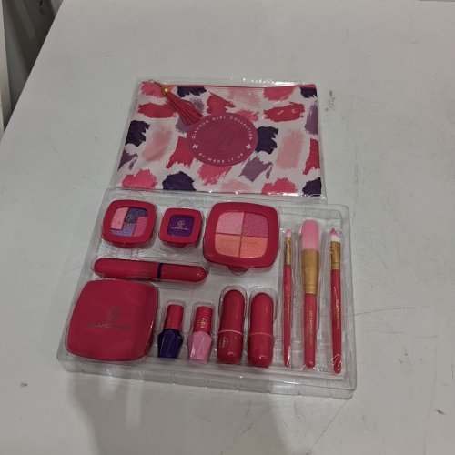 14PC MAKEITUP KID'S PRETEND MAKEUP GLAMOUR GIRL COLLECTION REALISTIC MAKEUP SET image 2