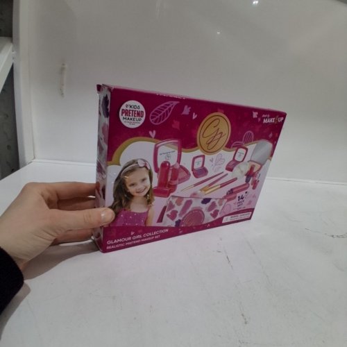 14PC MAKEITUP KID'S PRETEND MAKEUP GLAMOUR GIRL COLLECTION REALISTIC MAKEUP SET image 3