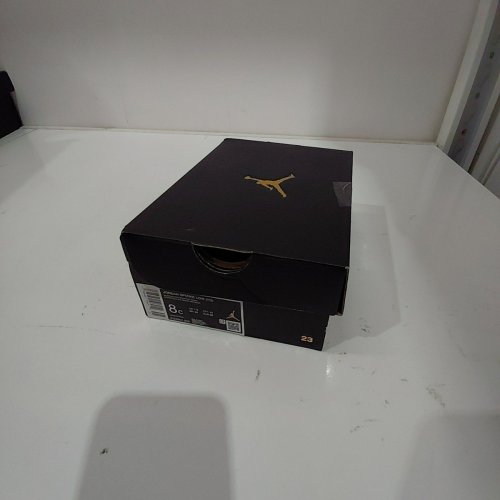 TODDLER BOYS JORDAN SPIZIKE LOW T SHOES - 8C - BLACK / ORANGE / WHITE (STYLE: FQ3952-008) image 6