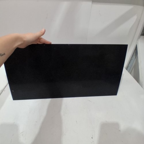UHMW POLYETHYLENE PLASTIC SHEET - 1/4" X 12" X 24" - BLACK/BLUE image 4