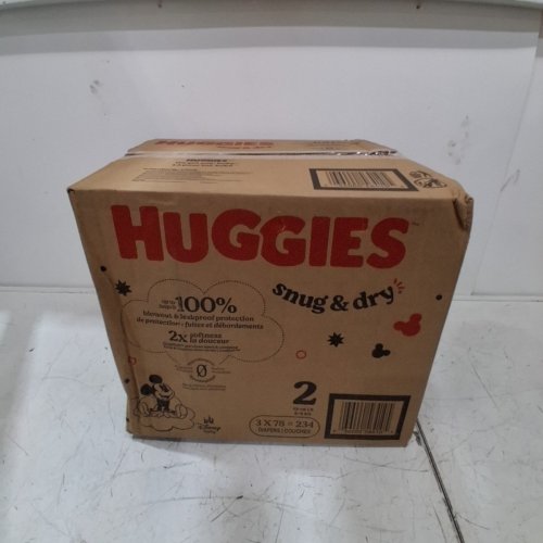 234PK HUGGIES SNUG AND DRY BABY DIAPERS - SIZE 2 (12-18LB) - DISNEY BABY MICKEY MOUSE image 2