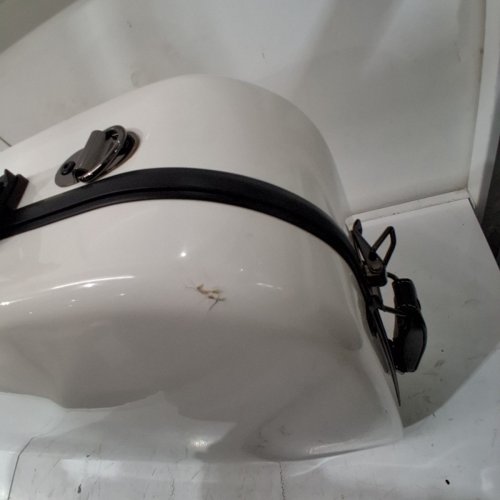 CROSSROCK FIBERGLASS DOUBLE VIOLIN & VIOLA CASE- ACCOMMODATES 1 VIOLIN AND 15~16.5" VIOLA - WHITE image 4