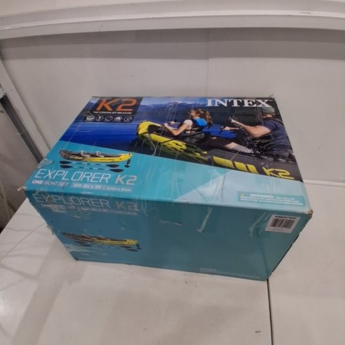 INTEX 8FT X 18IN SNAPSET KIDDIE INSTANT SWIMMING POOL - DEEP SEA BLUE (MODEL: 58472) image 4