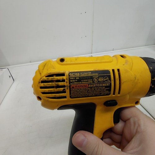 DEWALT 18V 1/2" CORDLESS DRILL/DRIVER *TOOL ONLY* (MODEL: DC759) image 3