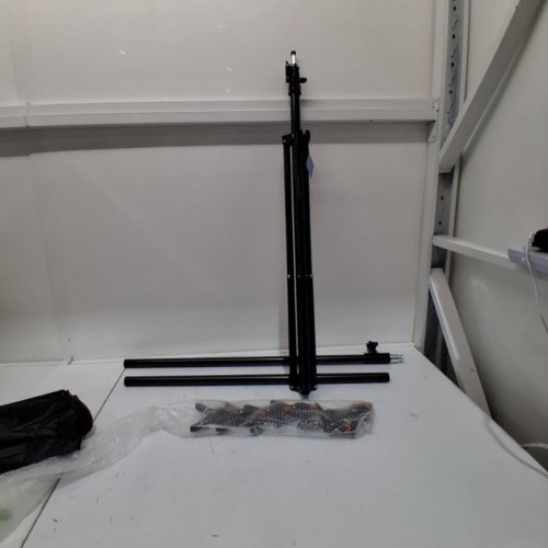 NEEWAR SUPPORT STAND KIT T-SHAPE BACKGROUND BACKDROP - 8.5FT - BLACK image 3