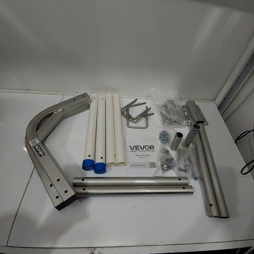 VEVOR BOAT TRAILER GUIDE POLES - 30.5" X 47.5'' - SILVER/ WHITE - (MODEL: XC2178) image 2