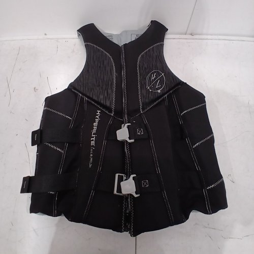 MEN'S HYPERLITE NEOPRENE PFD LIFE VEST WITH BUCKLE STRAPS - LARGE - BLACK/GREY (MODEL: 3246/1819494) image 4