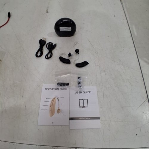 RECHARGEABLE ADVANCED IN-EAR HEARING AIDS FOR SENIORS & THE HEARING IMPAIRED - BLACK image 3