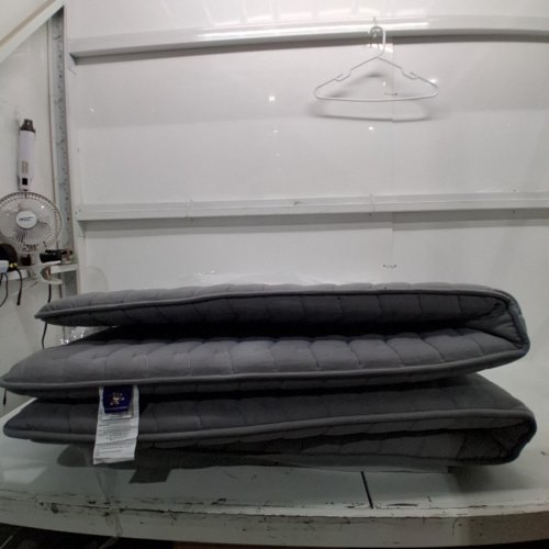 LILYVIBEBEARHAPPY PREMIUM JAPANESE FLOOR FUTON MATTRESS - 80" X 54" - GREY image 3
