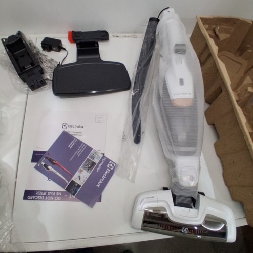 ELECTROLUX ERGORAPIDO CORDLESS 2-IN-1 VACUUM CLEANER WITH HIGH SUCTION POWER AND 180-DEGREE EASYSTEER MOBILITY - WHITE (MODEL: EHVS2510AW) image 2