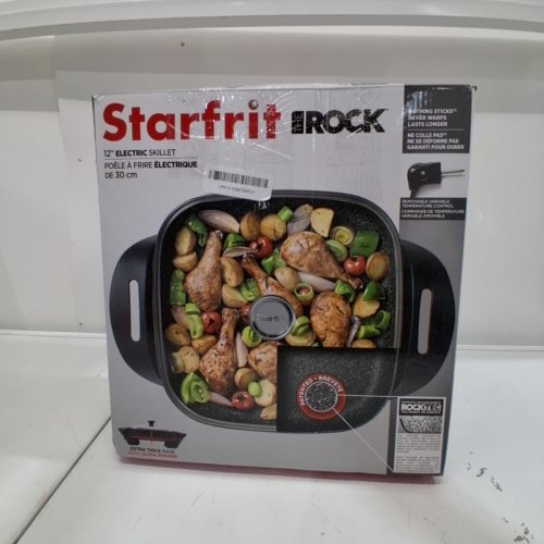 STARFRIT THE ROCK 12" ELECTRIC SKILLET - BLACK image 4