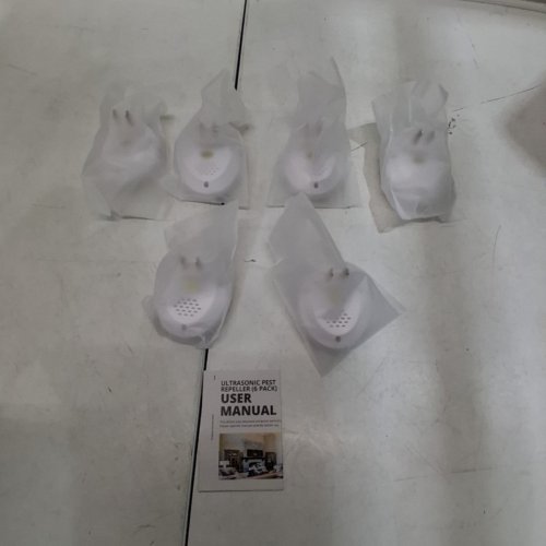 6PK ULTRASONIC PEST REPELLER - 5W, 90 V-250 V - WHITE image 6