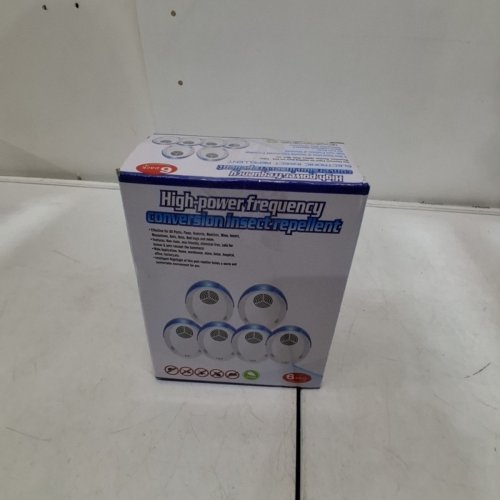 6PK ULTRASONIC PEST REPELLER - 5W, 90 V-250 V - WHITE image 7