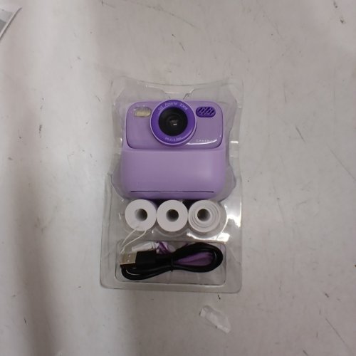 MASTERBEE INSTANT PRINT 1080P HD VIDEO CAMERA WITH 32GB MICROSD CARD - PURPLE image 3