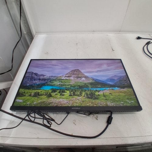 KOORUI COMPUTER MONITOR WITH ERGONOMIC TILT STAND - 22" - 1080P (1920X1080) - 100HZ - BLACK (MODEL: MB21V29F) image 2