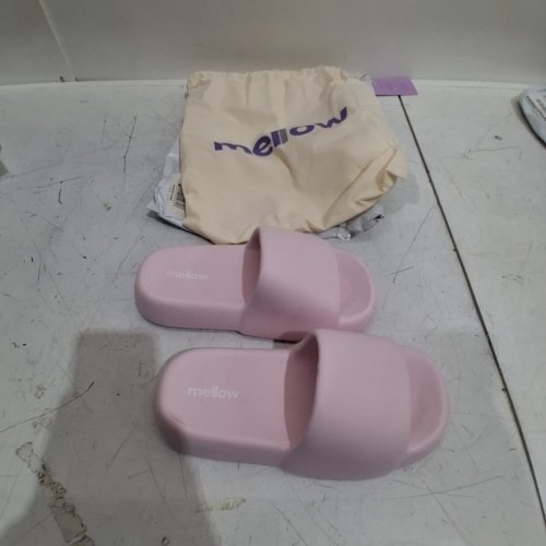UNISEX MELLOW SOFT CLOUD SLIDES / SLIPPERS - MEN'S : 5-6 / WOMEN'S : 6-7 - PINK (MODEL : ML05) image 3