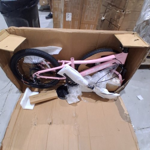 DEYGIA 7-SPEED KIDS BICYCLE WITH FRONT SUSPENSION, DUAL DISC BRAKES & KNOBBY TIRES - 20" - PINK (MODEL:80267-PK20) image 3